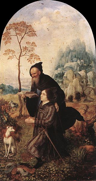 St Anthony with a Donor